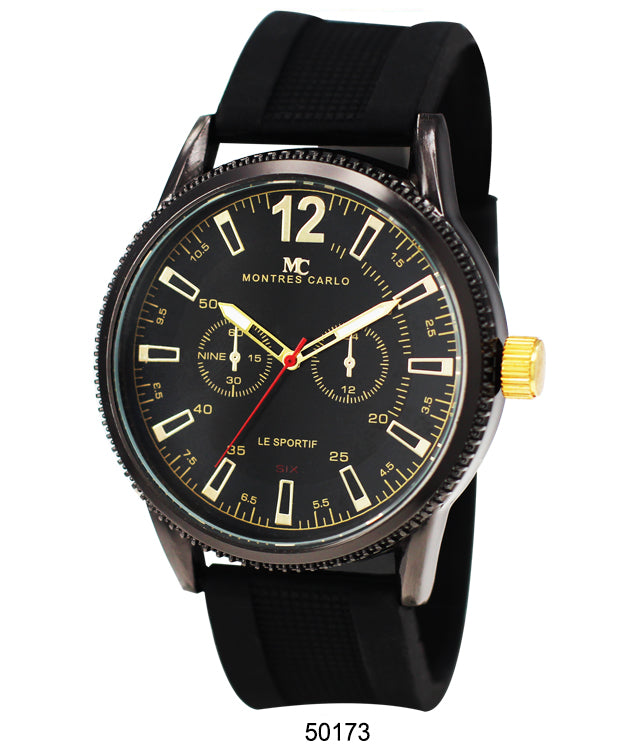 5017 - Reloj con correa de silicona