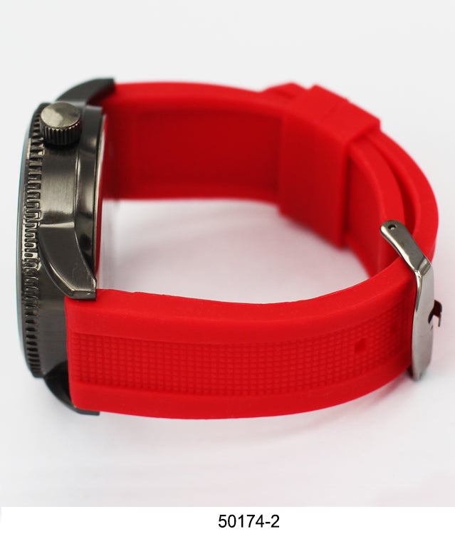 5017 - Reloj con correa de silicona