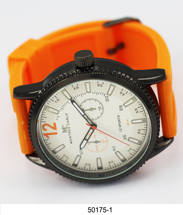 5017 - Reloj con correa de silicona