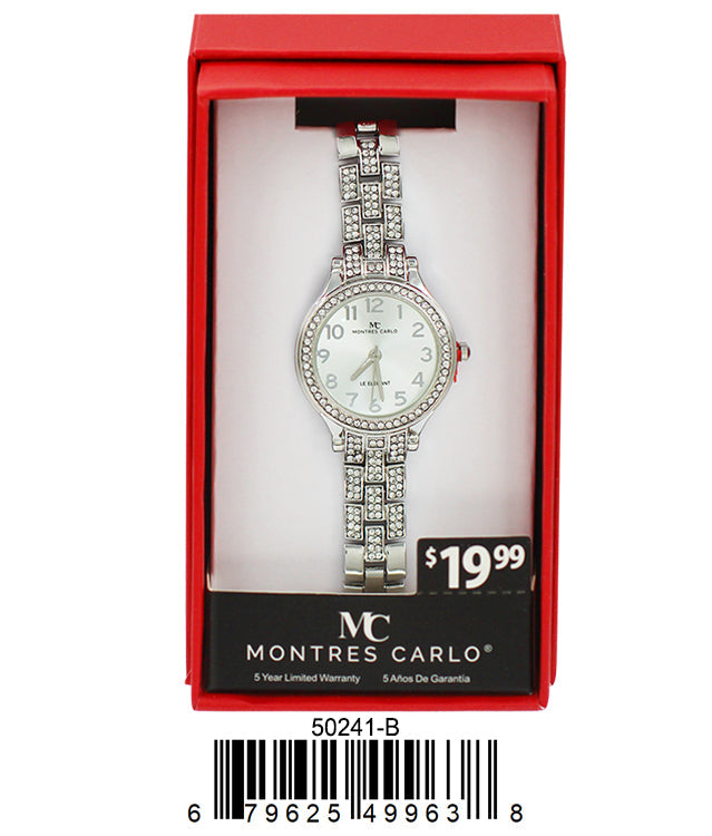 5024-B Boxed Metal Bracelet Watch