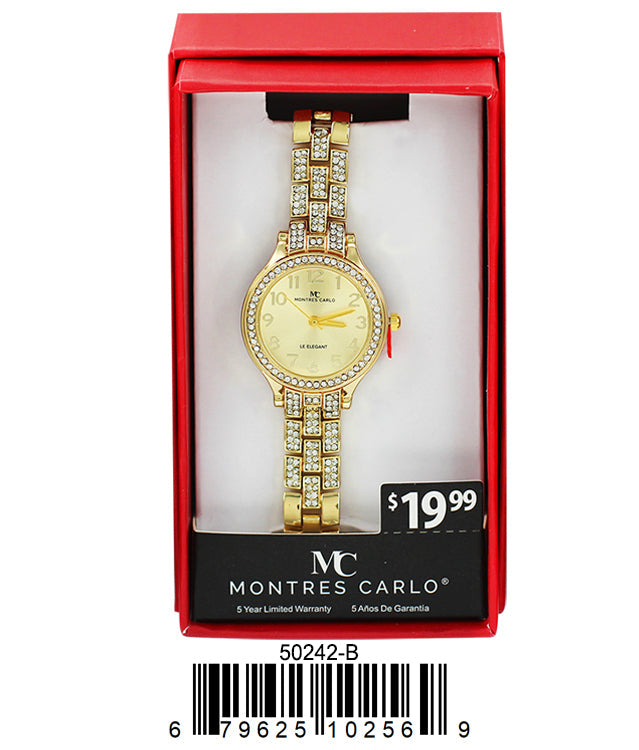 5024-B Boxed Metal Bracelet Watch