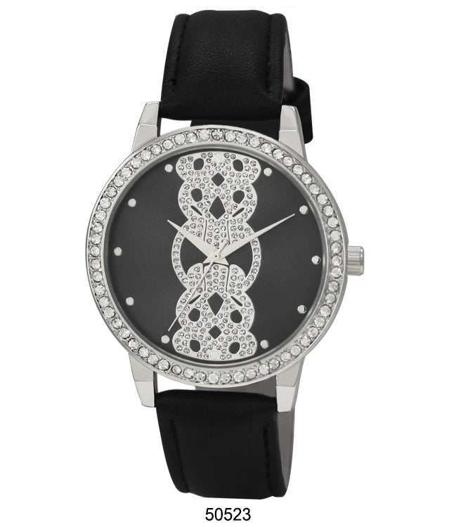 5052 - Reloj con correa de cuero vegano