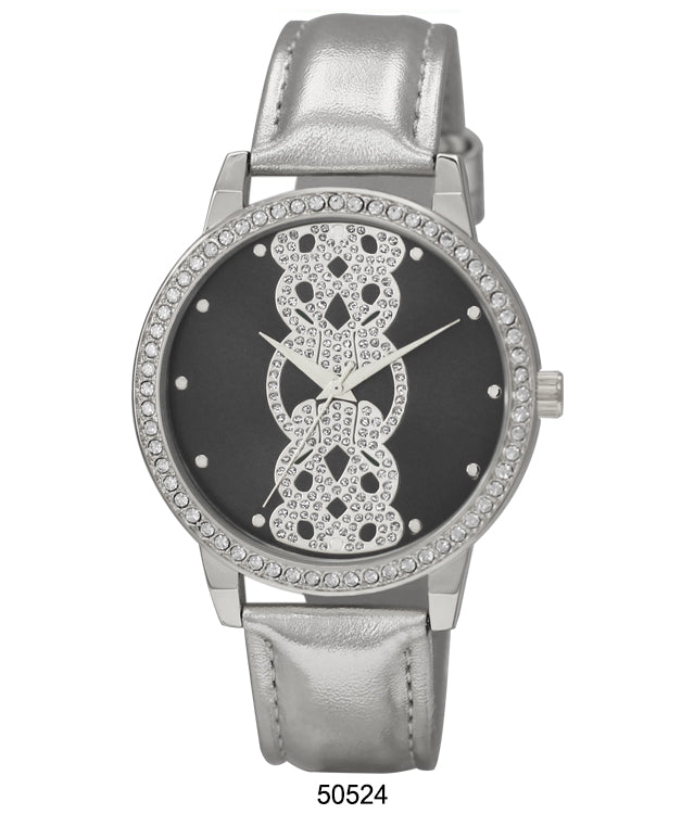 5052 - Reloj con correa de cuero vegano