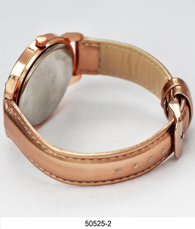 5052 - Reloj con correa de cuero vegano