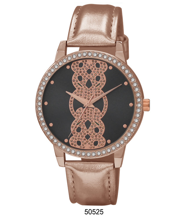5052 - Reloj con correa de cuero vegano