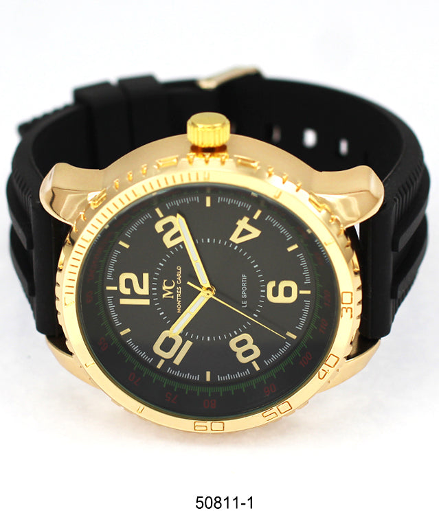 5081 - Reloj con correa de silicona