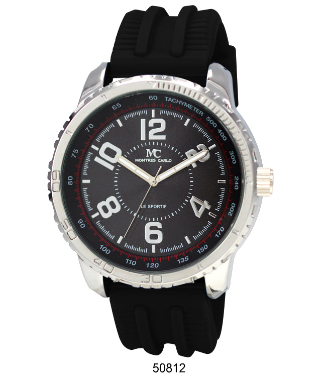 5081 - Reloj con correa de silicona