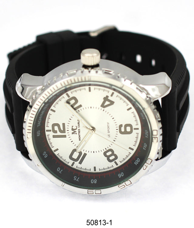 5081 - Reloj con correa de silicona