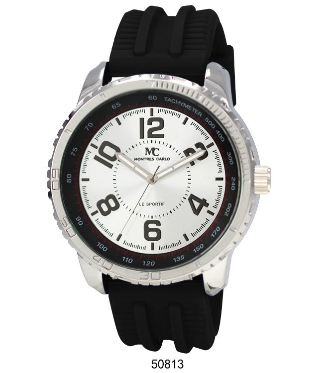 5081 - Reloj con correa de silicona