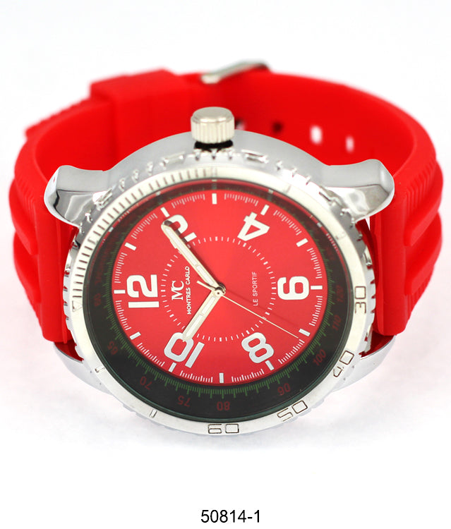 5081 - Reloj con correa de silicona