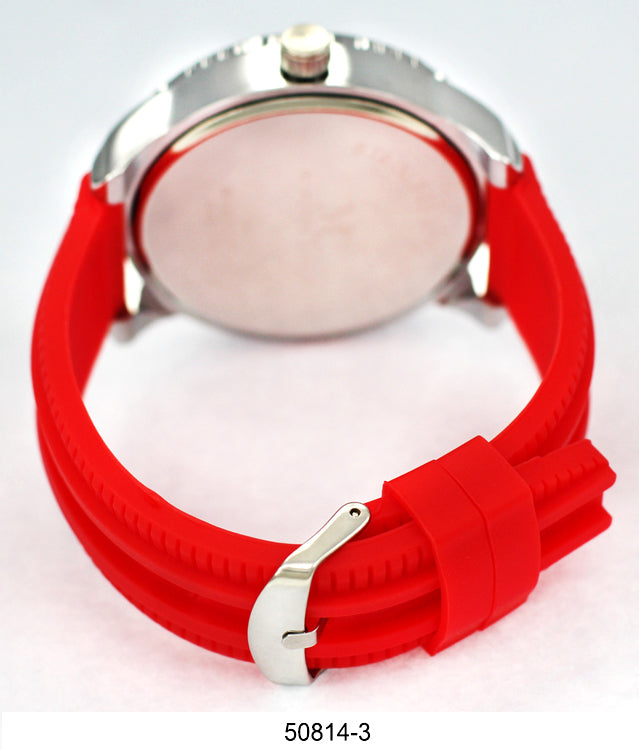 5081 - Reloj con correa de silicona