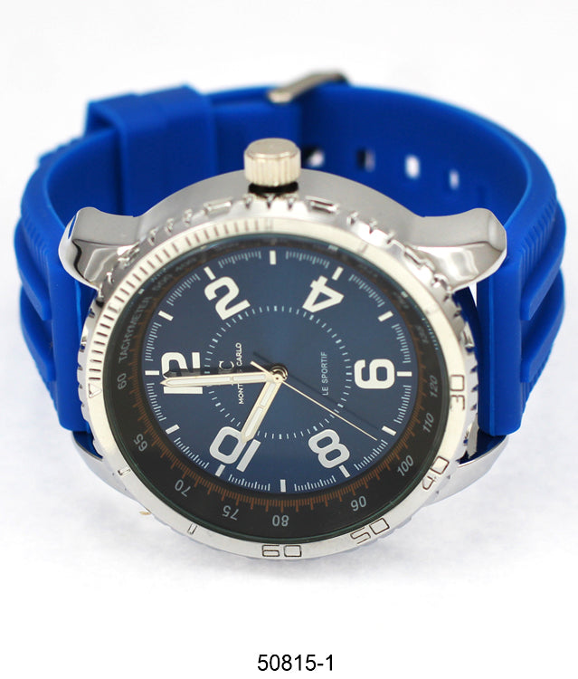 5081 - Reloj con correa de silicona