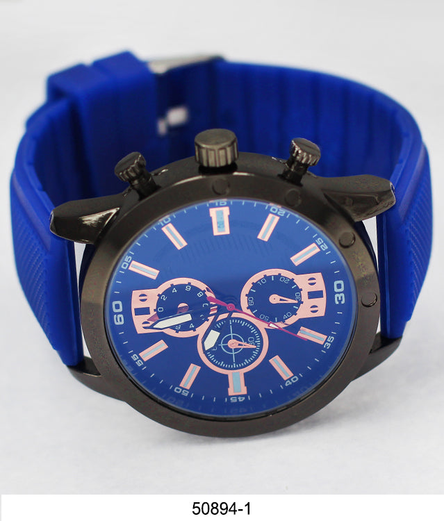 5089 - Prepacked Silicon Band Watch
