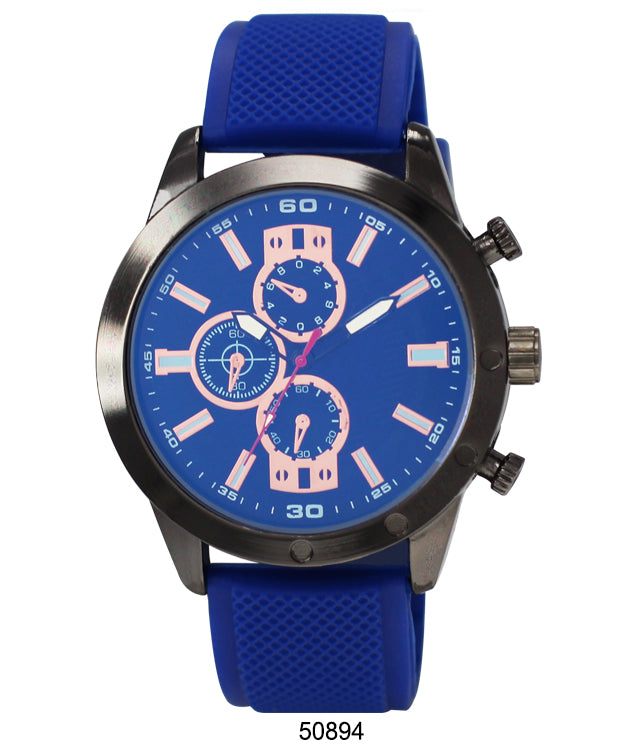 5089 - Prepacked Silicon Band Watch