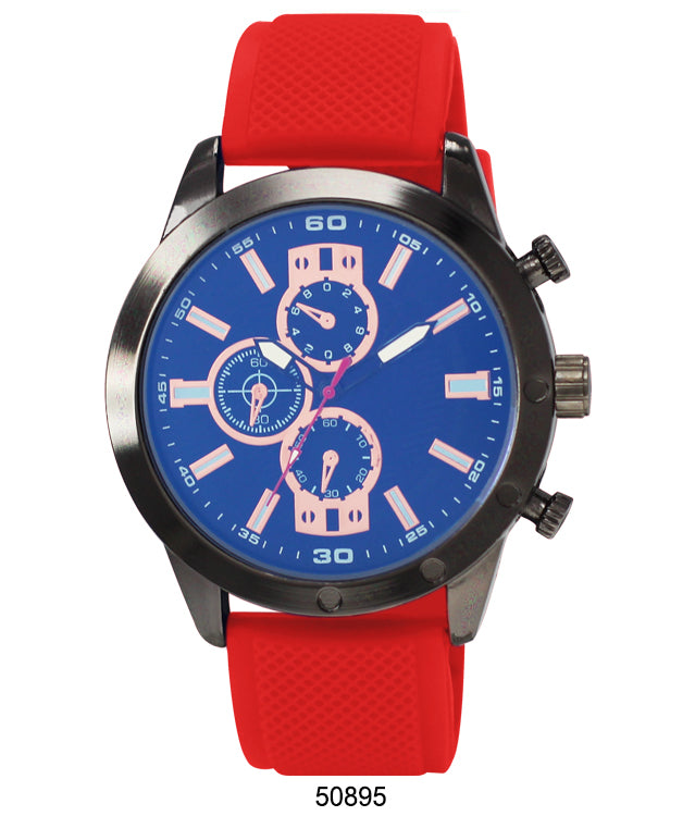 5089 - Prepacked Silicon Band Watch