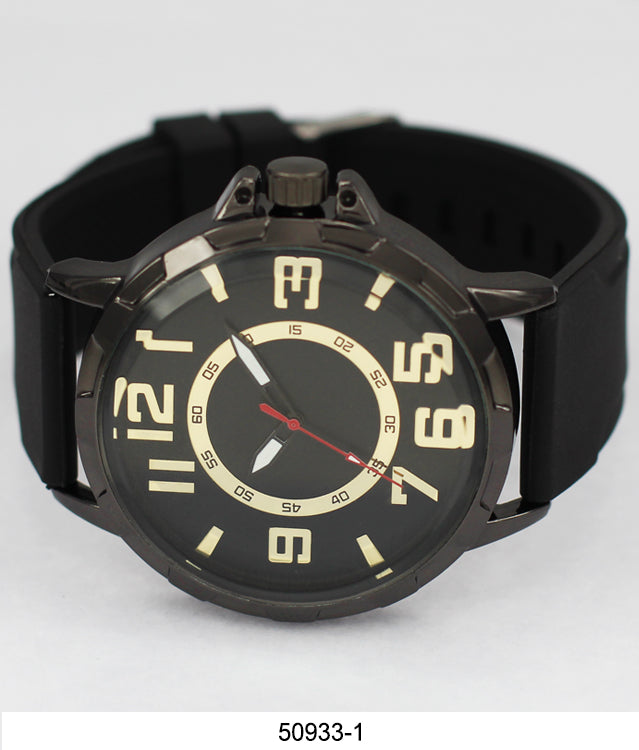 5093 - Prepacked Silicon Band Watch