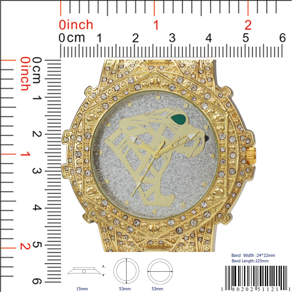 5112 - Reloj con correa tipo bala