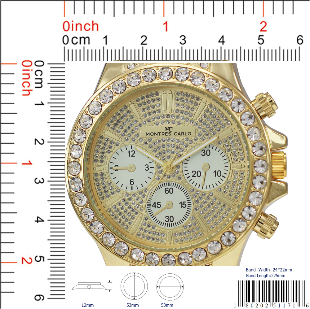 5117 - Reloj con banda bala