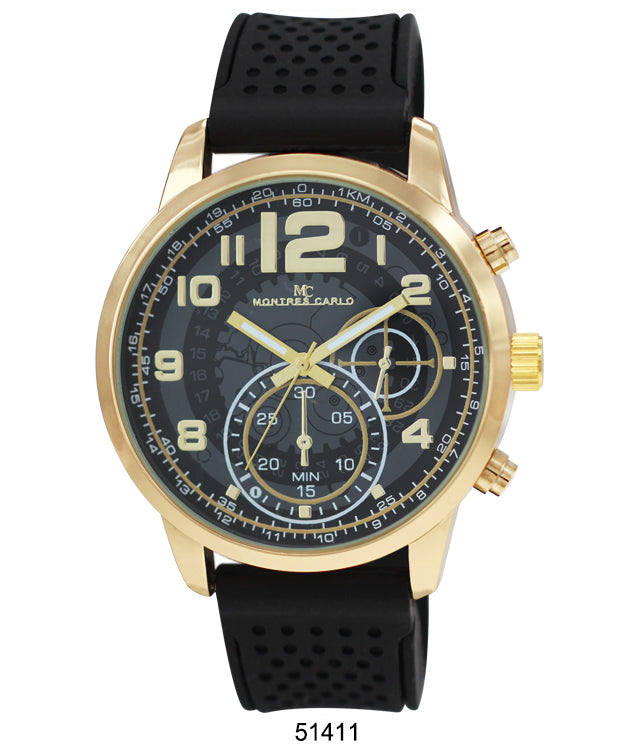 5141 - Reloj con correa de silicona