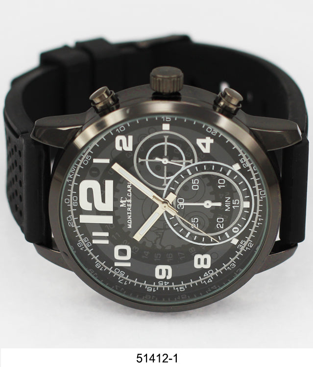 5141 - Reloj con correa de silicona
