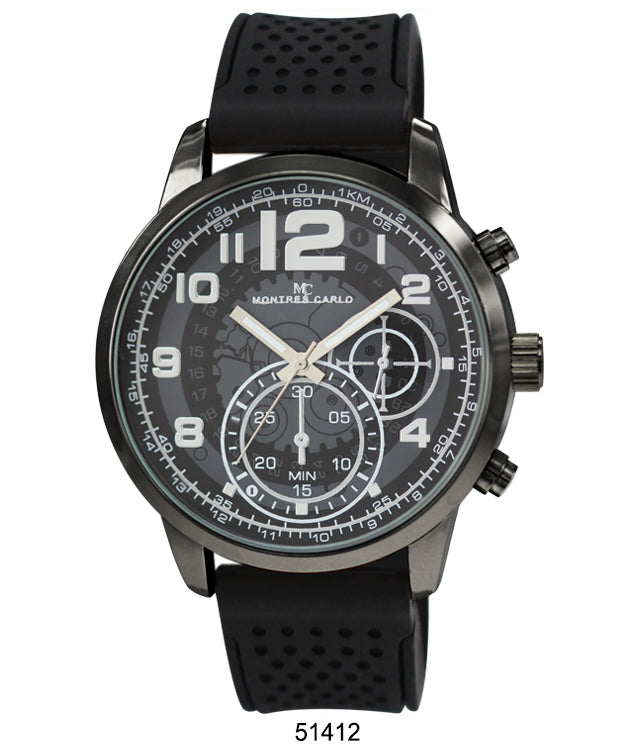 5141 - Reloj con correa de silicona