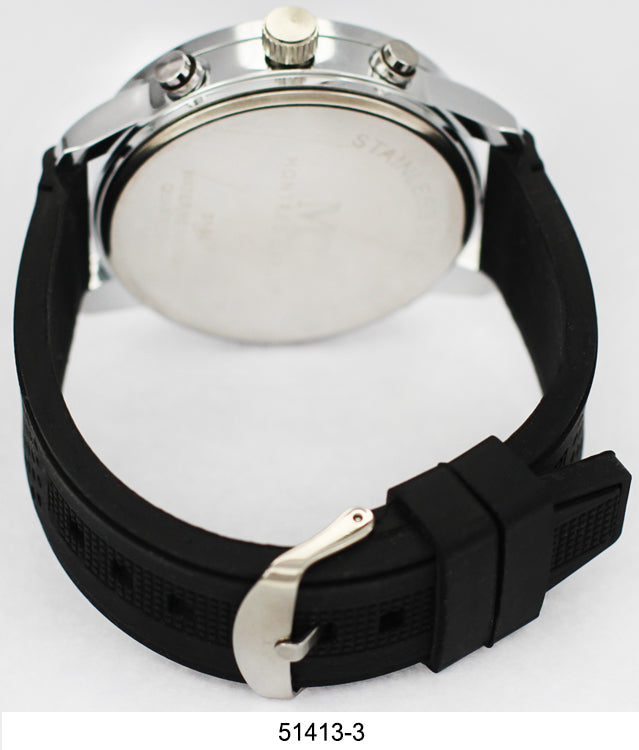 5141 - Reloj con correa de silicona