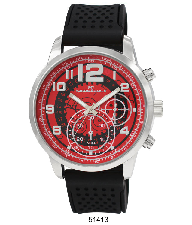5141 - Reloj con correa de silicona