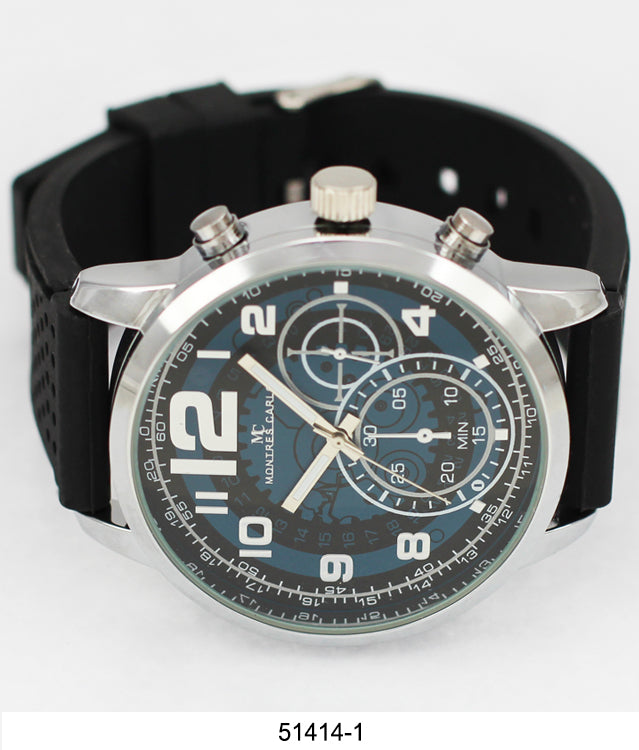 5141 - Reloj con correa de silicona