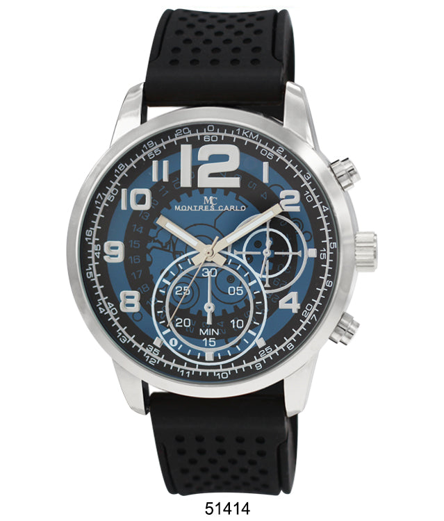 5141 - Reloj con correa de silicona