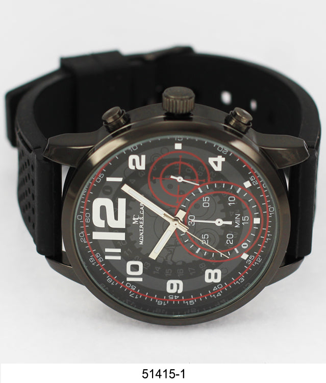 5141 - Reloj con correa de silicona