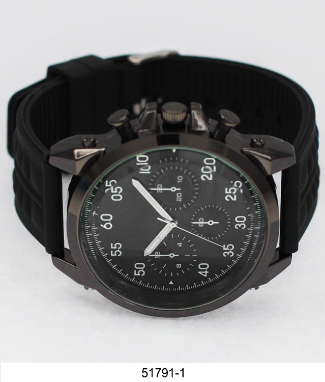 5179 - Reloj con correa de silicona preempaquetado