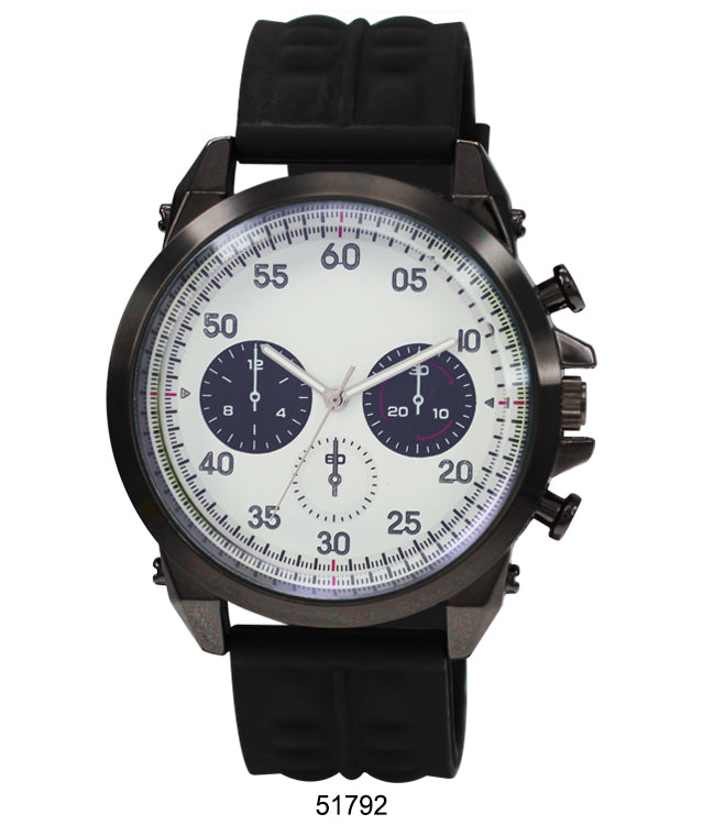 5179 - Reloj con correa de silicona preempaquetado