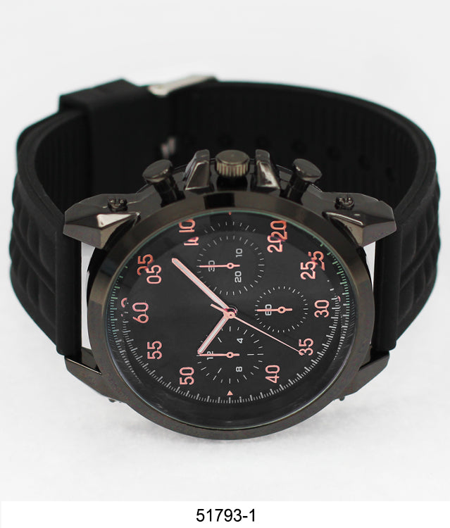 5179 - Reloj con correa de silicona preempaquetado