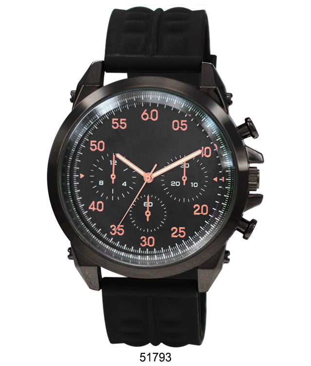 5179 - Reloj con correa de silicona preempaquetado