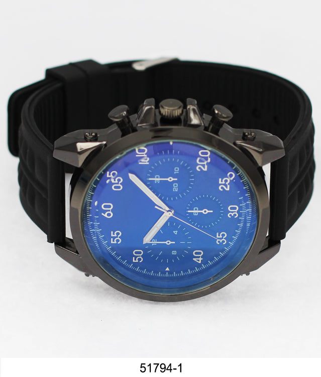 5179 - Reloj con correa de silicona preempaquetado