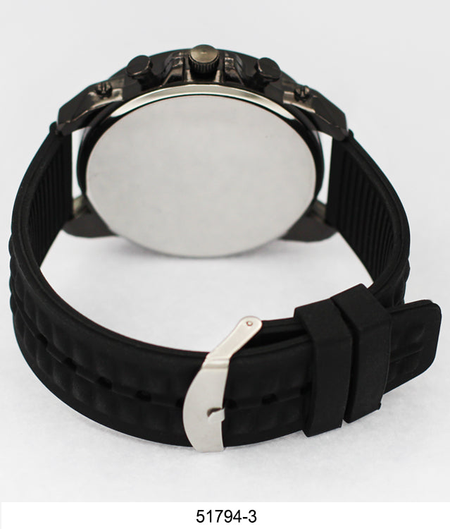5179 - Reloj con correa de silicona preempaquetado