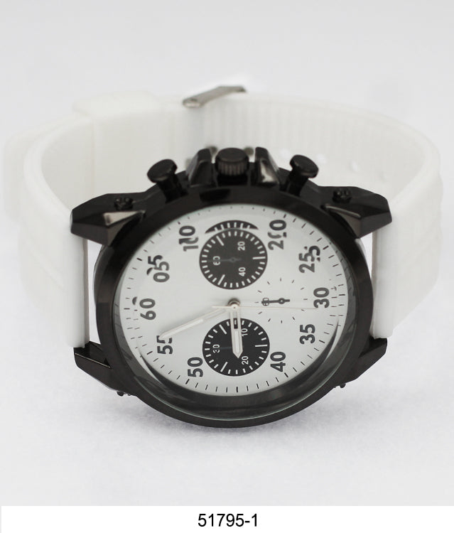 5179 - Reloj con correa de silicona preempaquetado