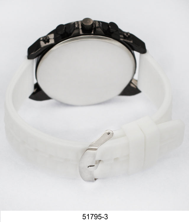 5179 - Reloj con correa de silicona preempaquetado