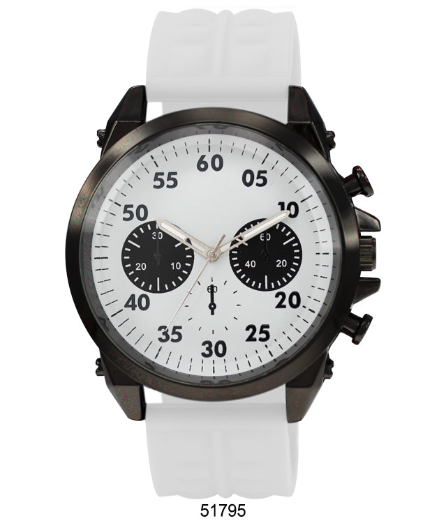 5179 - Reloj con correa de silicona preempaquetado
