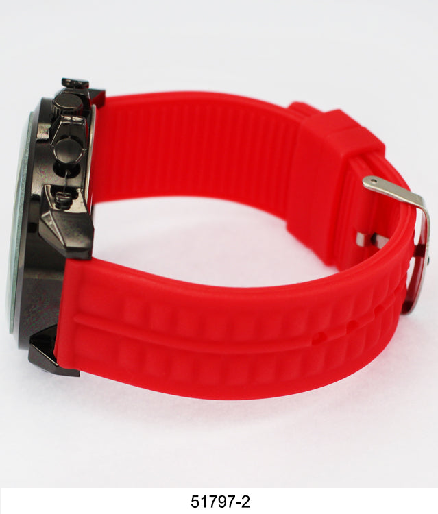 5179 - Reloj con correa de silicona preempaquetado