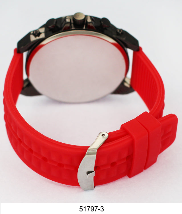 5179 - Reloj con correa de silicona preempaquetado