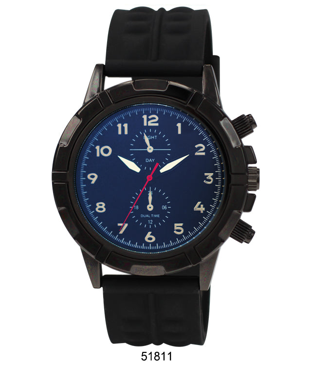5181 - Prepacked Silicon Band Watch