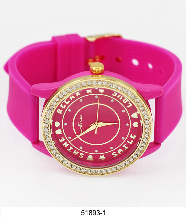 5189 - Reloj con correa de silicona