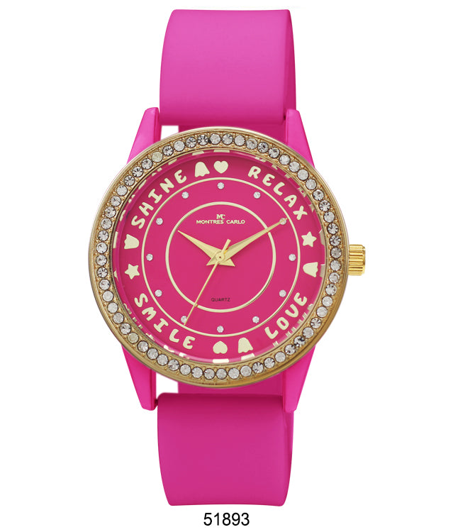 5189 - Reloj con correa de silicona