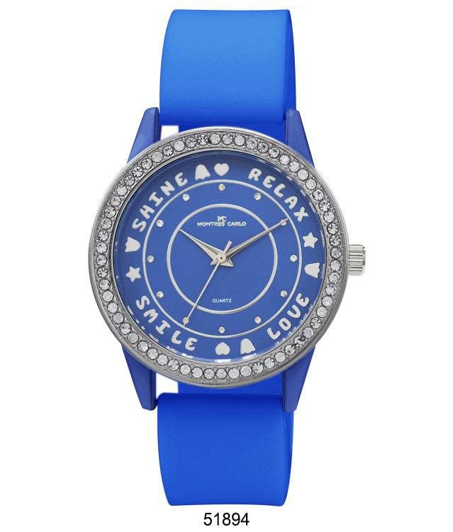 5189 - Reloj con correa de silicona