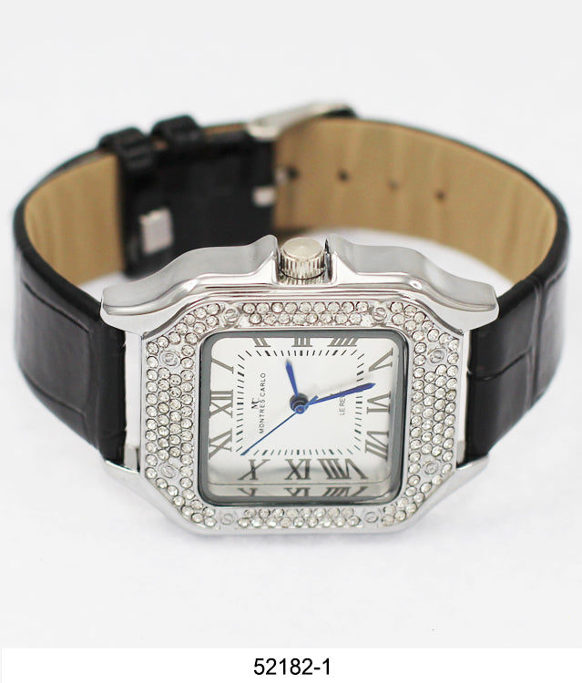 5217 - Reloj con correa de cuero vegano