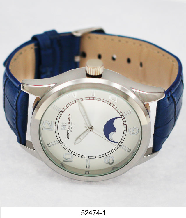 5247 - Reloj con correa de cuero vegano