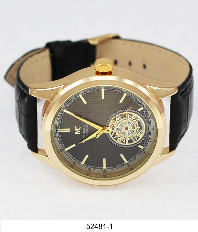 5248 - Reloj con correa de cuero vegano
