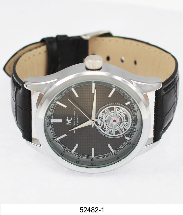 5248 - Reloj con correa de cuero vegano