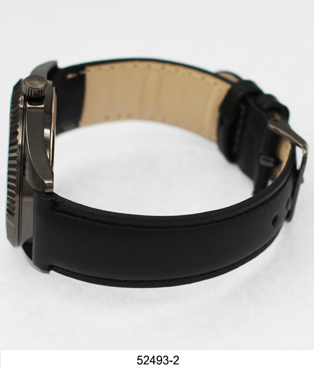 5249 - Reloj con correa de cuero vegano